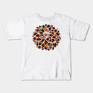 Africa Pattern Flower Design Kids T-Shirt